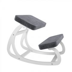 Балансирующий коленный стул Конёк Горбунёк (Белый) в Миассе - miass.mebel24.online | фото