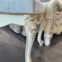 Банкетка Мона Лиза (крем) в Миассе - miass.mebel24.online | фото 3