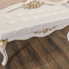 Банкетка Натали (белый глянец) в Миассе - miass.mebel24.online | фото 3