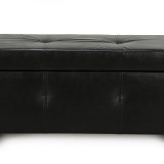 Банкетка-сундук Шерри College Black в Миассе - miass.mebel24.online | фото 2