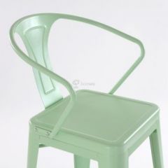 Барное кресло Barneo N-243 Tolix Style в Миассе - miass.mebel24.online | фото 2