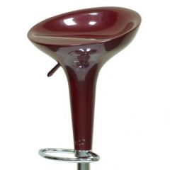 Барный стул Barneo N-100 Bomba вишневый глянец (бургундия) в Миассе - miass.mebel24.online | фото 2