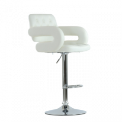 Барный стул Barneo N-135 Gregor белая в Миассе - miass.mebel24.online | фото