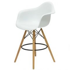 Барный стул Barneo N-153 BAR белый в Миассе - miass.mebel24.online | фото