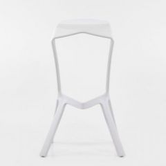 Барный стул Barneo N-227 Miura белый в Миассе - miass.mebel24.online | фото 5