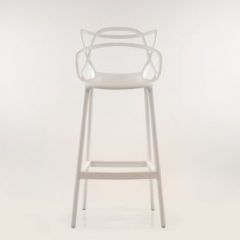 Барный стул Barneo N-235 Masters, белый, design Phillip Stark в Миассе - miass.mebel24.online | фото 3