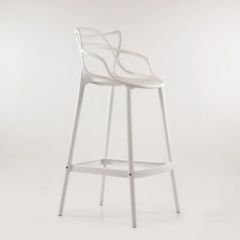 Барный стул Barneo N-235 Masters, белый, design Phillip Stark в Миассе - miass.mebel24.online | фото 5