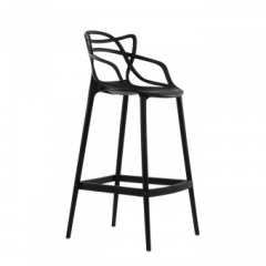 Барный стул Barneo N-235 Masters, черный, design Phillip Stark в Миассе - miass.mebel24.online | фото 1