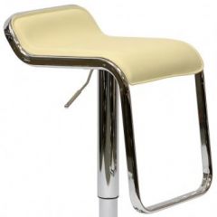 Барный стул Barneo N-41 Lem кремовый в Миассе - miass.mebel24.online | фото 2