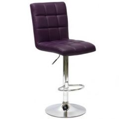 Барный стул Barneo N-48 Kruger фиолетовый в Миассе - miass.mebel24.online | фото 1