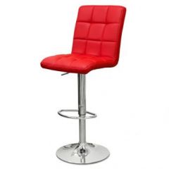 Барный стул Barneo N-48 Kruger красный в Миассе - miass.mebel24.online | фото