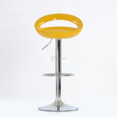 Барный стул Barneo N-6 Disco желтый глянец в Миассе - miass.mebel24.online | фото 4