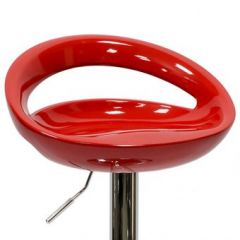 Барный стул Barneo N-6 Disco красный глянец в Миассе - miass.mebel24.online | фото 2