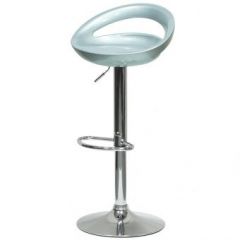 Барный стул Barneo N-6 Disco серебряный глянец в Миассе - miass.mebel24.online | фото