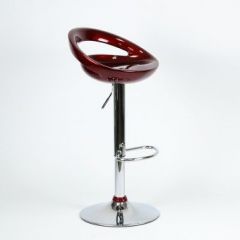 Барный стул Barneo N-6 Disco вишневый глянец в Миассе - miass.mebel24.online | фото 6