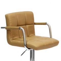 Барный стул Barneo N-69 Kruger Arm Светло-коричневый в Миассе - miass.mebel24.online | фото 2