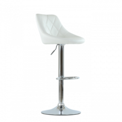 Барный стул Barneo N-83 Comfort (Комфорт) белый в Миассе - miass.mebel24.online | фото