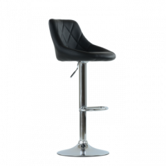 Барный стул Barneo N-83 Comfort (Комфорт) черный в Миассе - miass.mebel24.online | фото