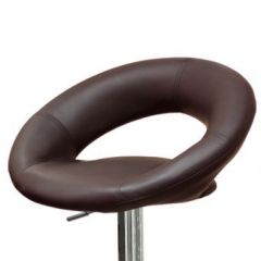 Барный стул Barneo N-84 Mira темно-коричневый в Миассе - miass.mebel24.online | фото 2