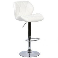 Барный стул Barneo N-85 Diamond белый в Миассе - miass.mebel24.online | фото