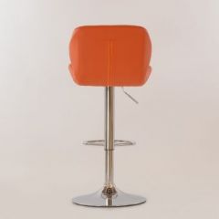 Барный стул Barneo N-85 Diamond оранжевый в Миассе - miass.mebel24.online | фото 3