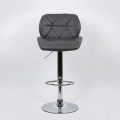 Барный стул Barneo N-85 Diamond серый в Миассе - miass.mebel24.online | фото 3