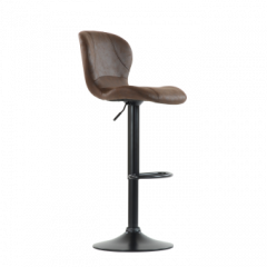 Барный стул Barneo N-86 Time / Black / VPU Brown Vintage коричневый винтаж PK970-18 в Миассе - miass.mebel24.online | фото