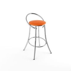 Барный стул Фуриант оранжевый-843 в Миассе - miass.mebel24.online | фото 1