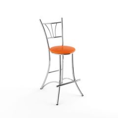Барный стул Трилогия оранжевый-843 в Миассе - miass.mebel24.online | фото