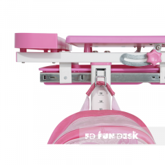 Комплект парта + стул трансформеры Cantare Pink в Миассе - miass.mebel24.online | фото 5