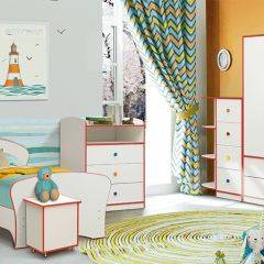 Набор мебели для детской Юниор-10 (с кроватью 800*1600) ЛДСП в Миассе - miass.mebel24.online | фото
