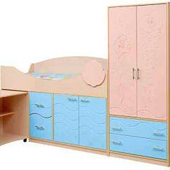 Набор мебели для детской Юниор -12.2 (700*1860) МДФ матовый в Миассе - miass.mebel24.online | фото 1