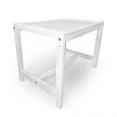 Детский растущий комплект стол и два стула  Я САМ "Лофт" (Белый, Белый) в Миассе - miass.mebel24.online | фото 1