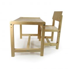 Детский растущий комплект стол и стул Я САМ "Лофт" (Береза, Сосна) в Миассе - miass.mebel24.online | фото 2