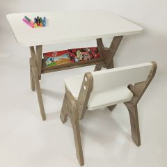 Детский растущий стол-парта и стул Я САМ "Умка" (Дуб/Серый) в Миассе - miass.mebel24.online | фото 8