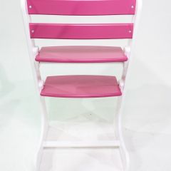 Детский растущий стул Конёк Горбунёк Комфорт (Бело-розовый) в Миассе - miass.mebel24.online | фото 5