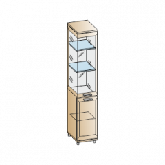 Гостиная Мелисса Композиция 5 (Гикори Джексон светлый) в Миассе - miass.mebel24.online | фото 7