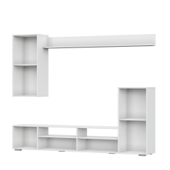 Гостиная МГС 4 (Белый/Белый глянец) в Миассе - miass.mebel24.online | фото 2