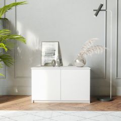 МОРИ Гостиная модульная (белый) в Миассе - miass.mebel24.online | фото 7