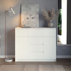 МОРИ Гостиная модульная (белый) в Миассе - miass.mebel24.online | фото 10