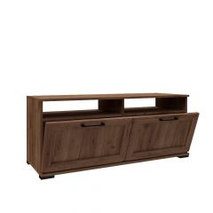 Гостиная София СТ-1 Тумба ТВ МДФ Дуб крафт табачный в Миассе - miass.mebel24.online | фото 2