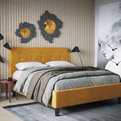 Интерьерная кровать Сириус (1600) в Миассе - miass.mebel24.online | фото