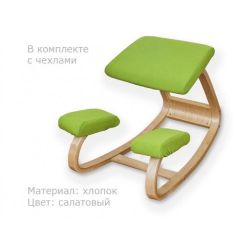 Коленный стул Smartstool Balance + Чехлы в Миассе - miass.mebel24.online | фото 4