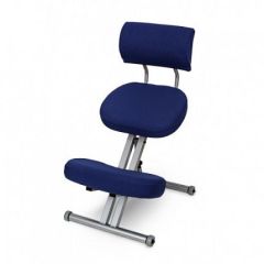 Коленный стул со спинкой Smartstool КМ01ВМ + Чехлы в Миассе - miass.mebel24.online | фото 2