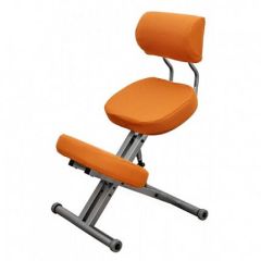 Коленный стул со спинкой Smartstool КМ01ВМ + Чехлы в Миассе - miass.mebel24.online | фото 3