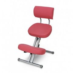 Коленный стул со спинкой Smartstool КМ01ВМ + Чехлы в Миассе - miass.mebel24.online | фото 4
