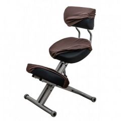 Коленный стул со спинкой Smartstool КМ01ВМ + Чехлы в Миассе - miass.mebel24.online | фото 7