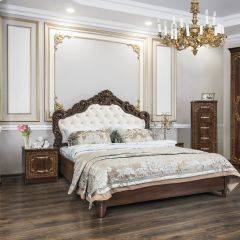 Комод 4 ящика с Зеркалом Патрисия (караваджо) в Миассе - miass.mebel24.online | фото 4