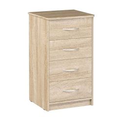 Комод 480 с 4-ящиками (Дуб сонома светлый) в Миассе - miass.mebel24.online | фото