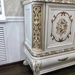 Комод с Зеркалом Алсу (белый глянец) в Миассе - miass.mebel24.online | фото 9